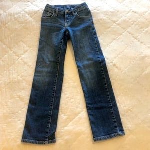 Gap Kids Straight Fit Jeans, Medium Wash, Size 7, Never Worn